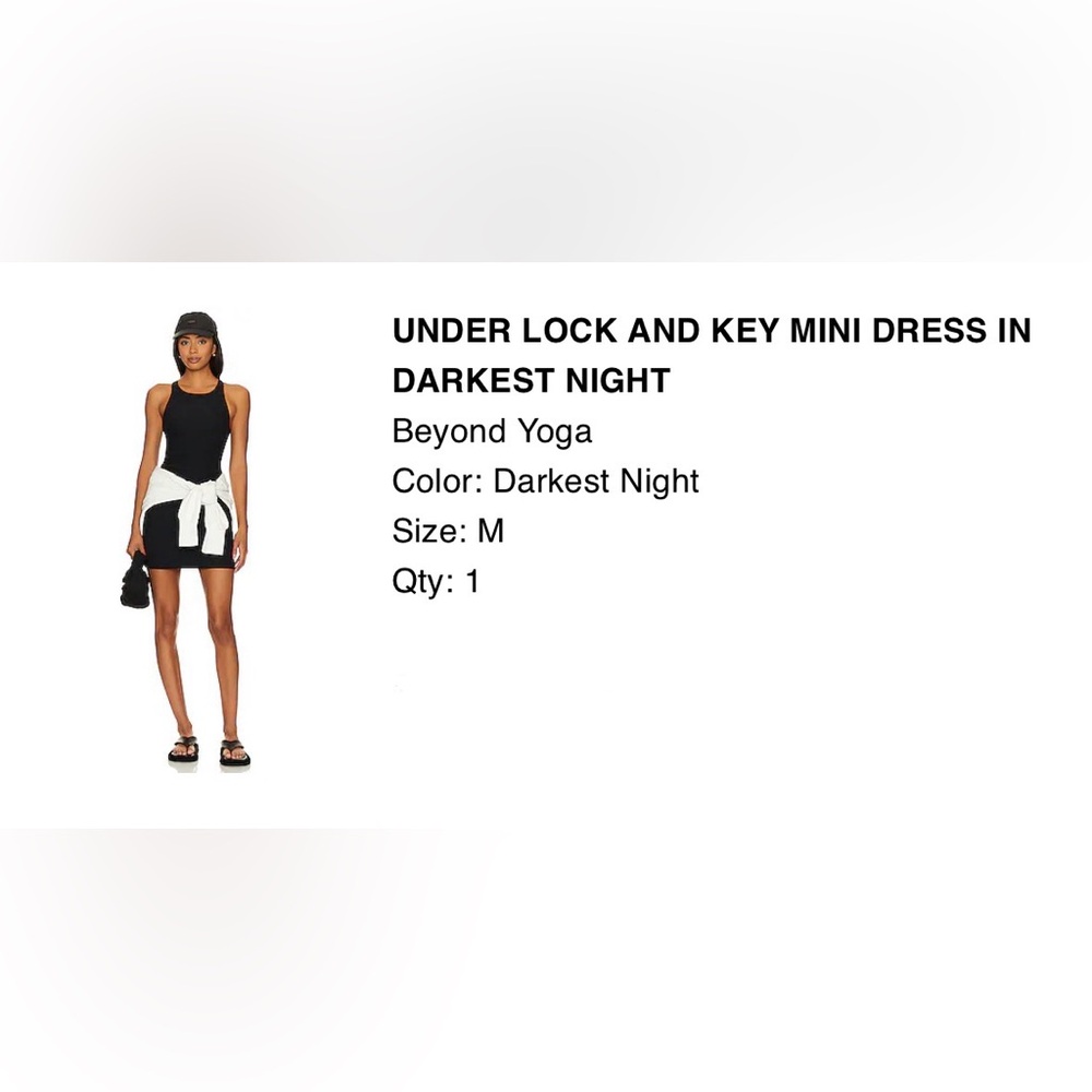 Beyond Yoga Under Lock & Key Spacedye Dress Size M - NWT - Picture 5 of 12